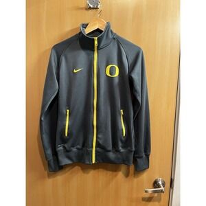 Nike Oregon Ducks Jacket Women's Large Green Lightweight Soft Shell UO Track